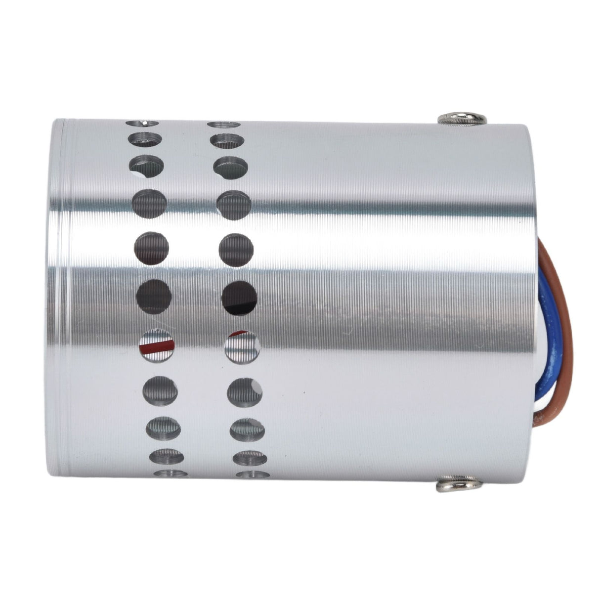 LED Aluminum Spiral Hole Wall Light Corrosion Resistance 3W Dimmable Spiral Lamp for Porch Living RoomRed