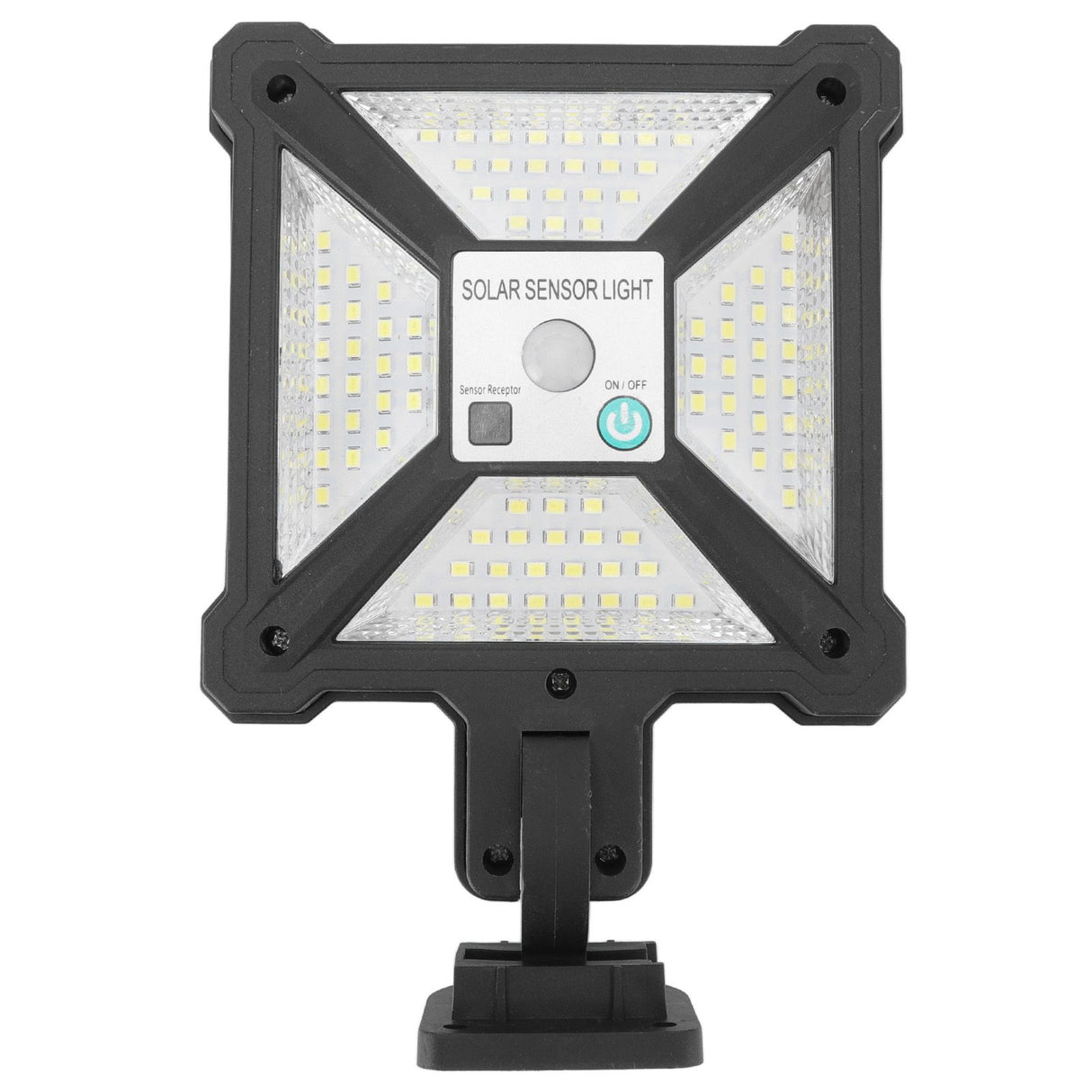 LED Solar Street Lights Human Body Sensor IP65 Waterproof LED Wall Lamp for Courtyard Patio Garden
