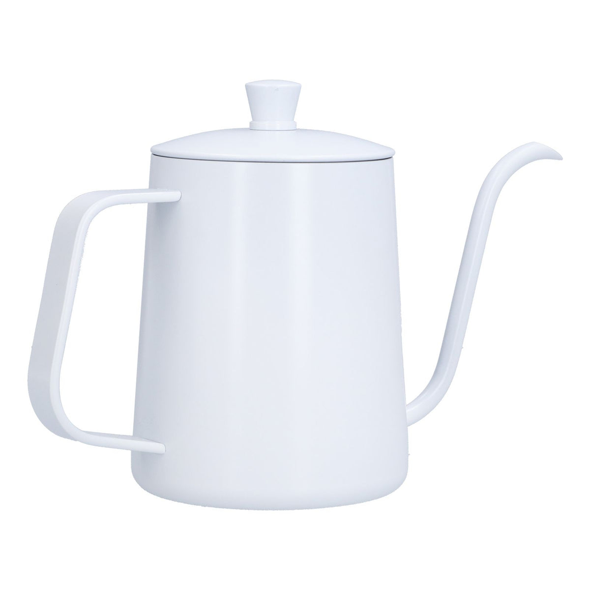 Coffee Kettle Stainless Steel Mini Portable White Thin Mouth Pour Over Kettle for Travelling Camping Tea Coffee