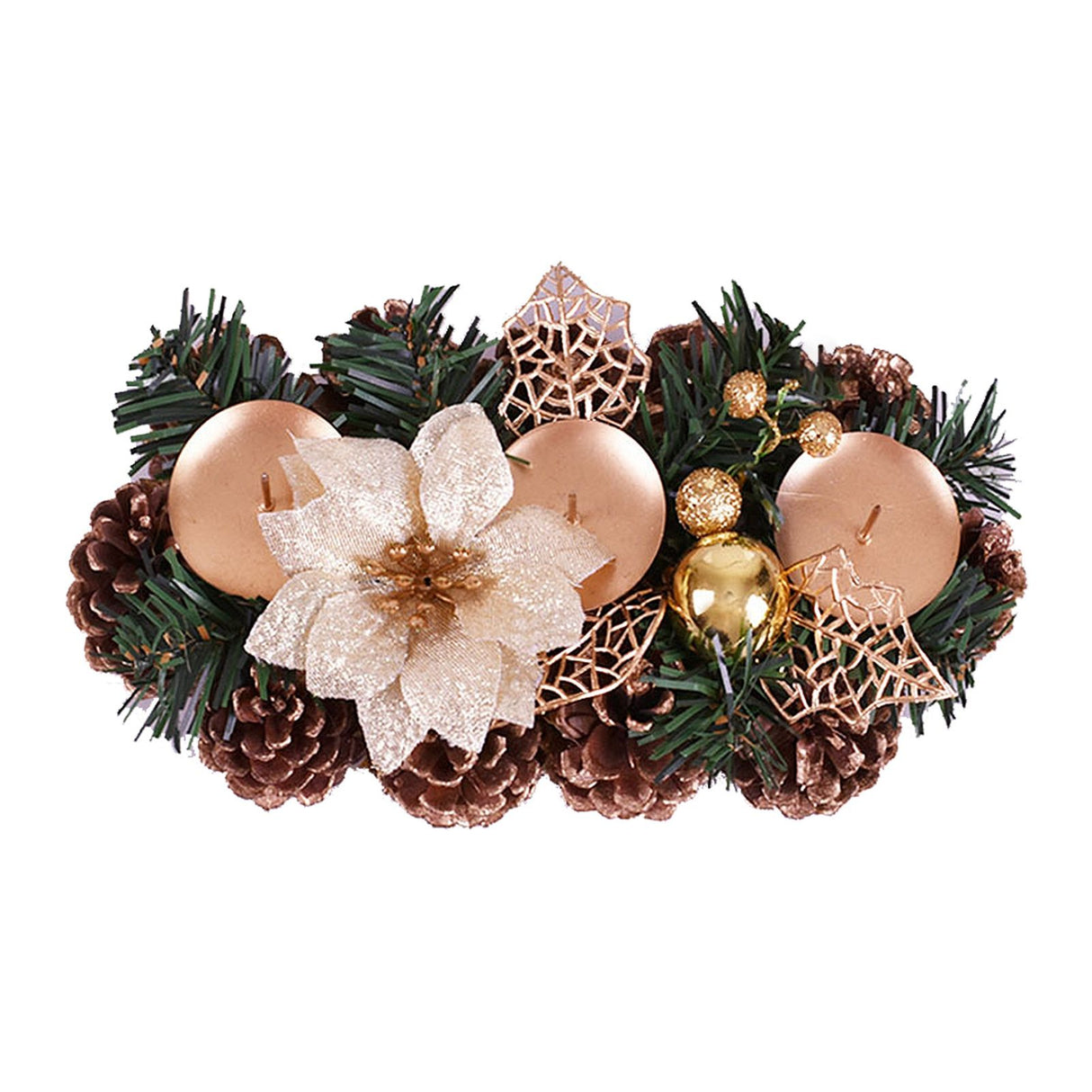 Christmas Decorations Candlesticks Christmas Table Centerpiece