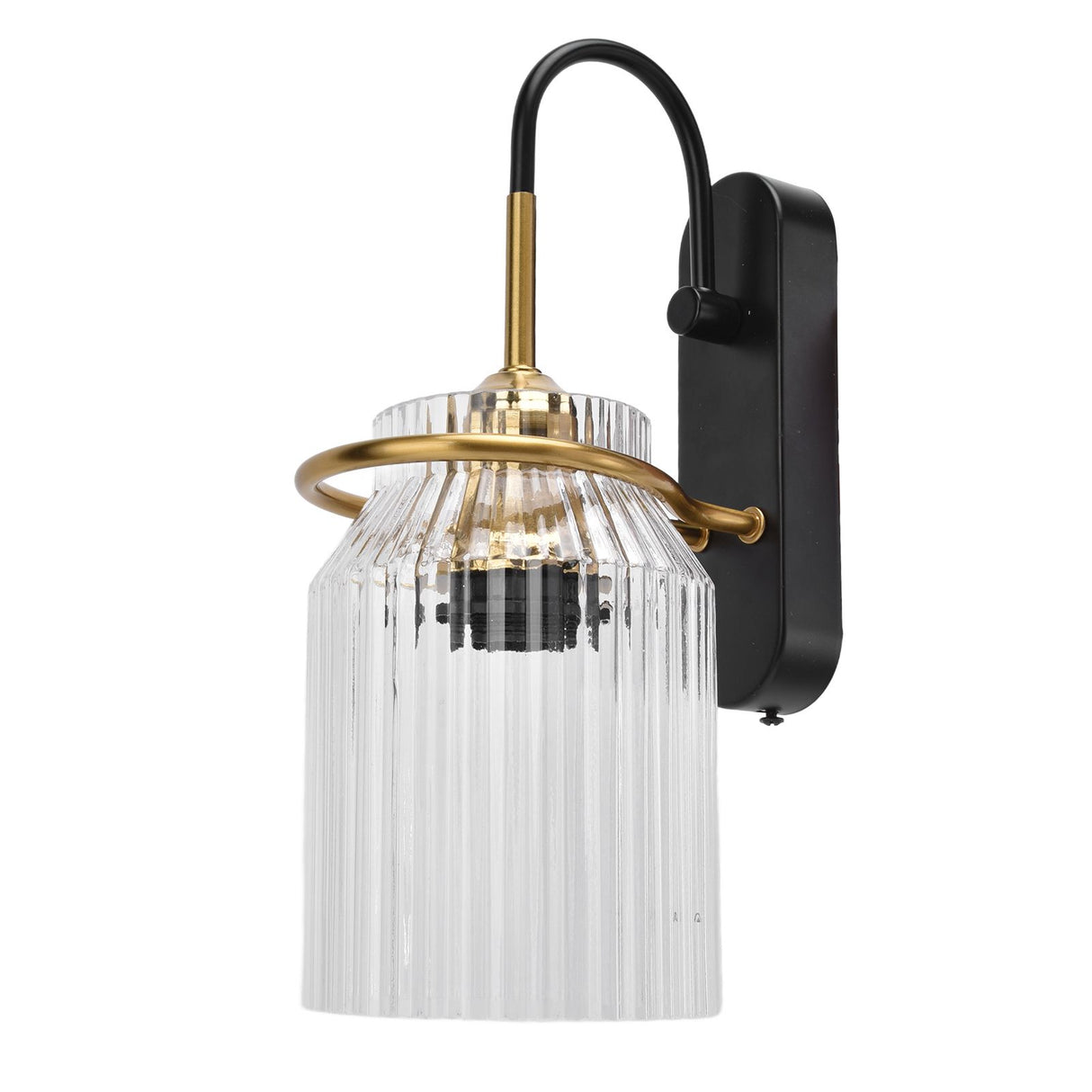 E26/E27 Wall Light Retro Glass Lampshade Wall Sconce Lamp for Bedroom Headboard Living Room110V‑240V