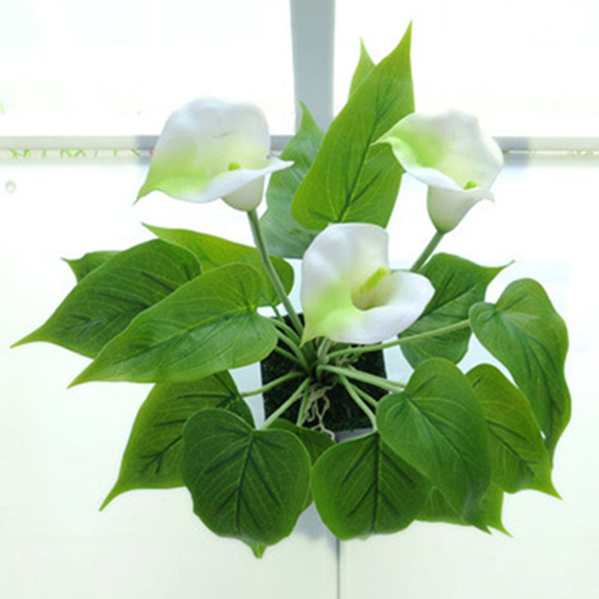Artificial Flower Living Room Decorative Flowers Plastic Flowers Simulation Potted Plant Ornaments Fake Flower
