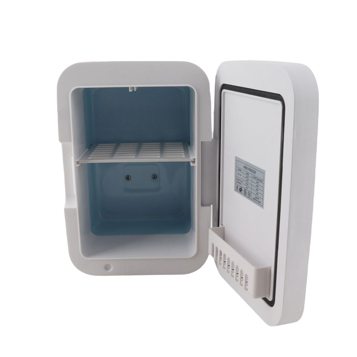 Portable Mirrored Beauty Fridge With Lighting 4L Mini Refrigerator Skin Care Makeup Storage with Mirror Light For Home Car US Plug 110V