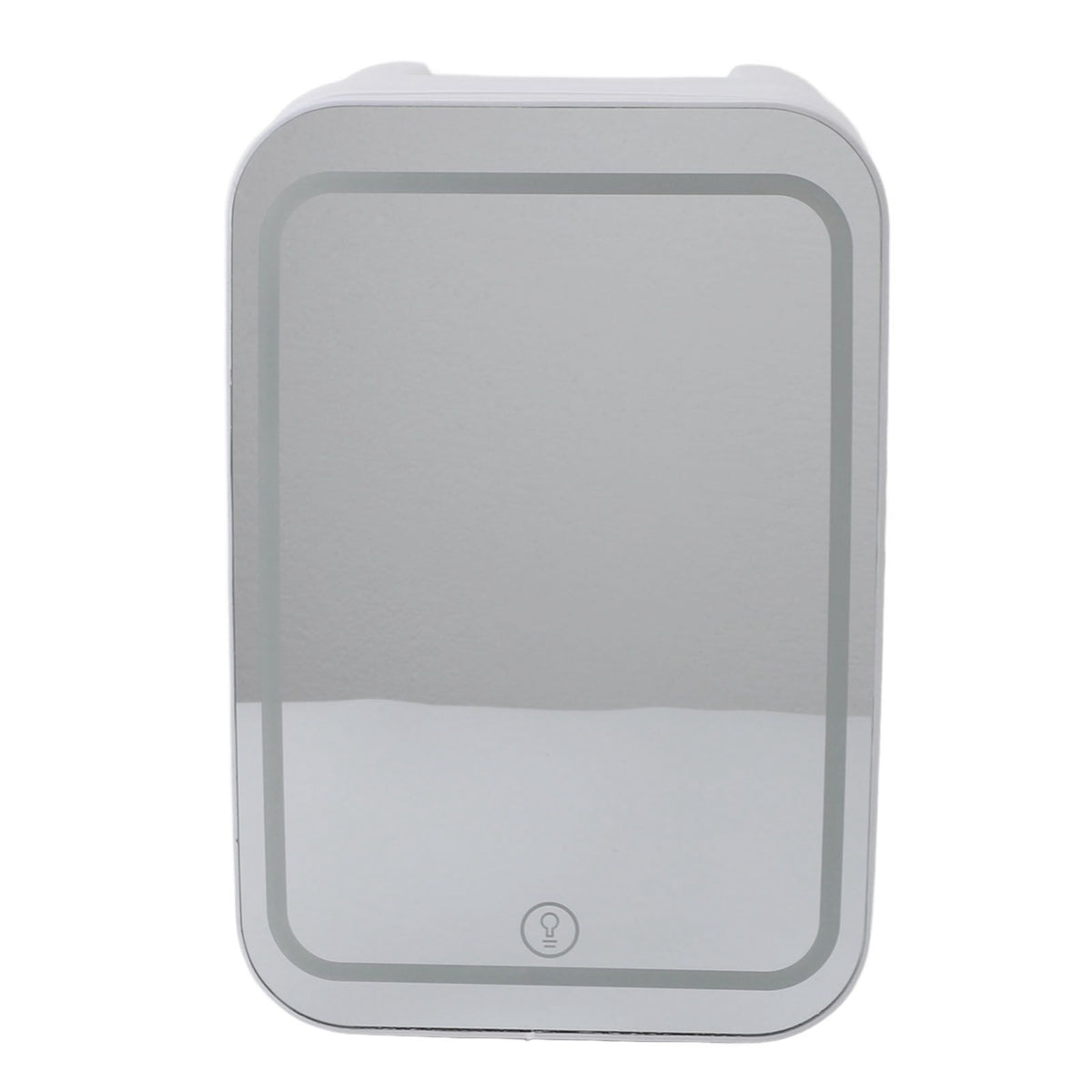 Portable Mirrored Beauty Fridge With Lighting 4L Mini Refrigerator Skin Care Makeup Storage with Mirror Light For Home Car US Plug 110V