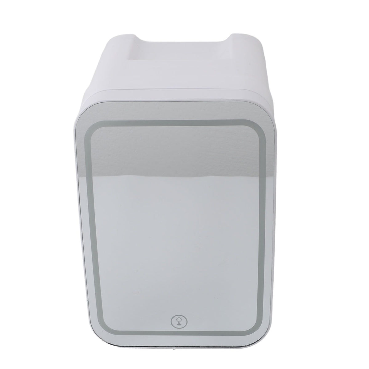 Portable Mirrored Beauty Fridge With Lighting 4L Mini Refrigerator Skin Care Makeup Storage with Mirror Light For Home Car EU Plug 220V
