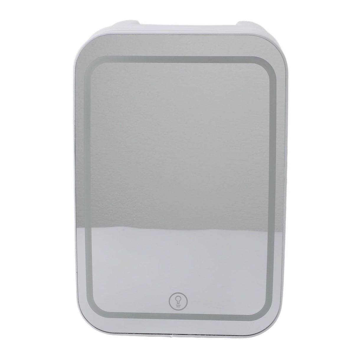 Portable Mirrored Beauty Fridge With Lighting 4L Mini Refrigerator Skin Care Makeup Storage with Mirror Light For Home Car EU Plug 220V