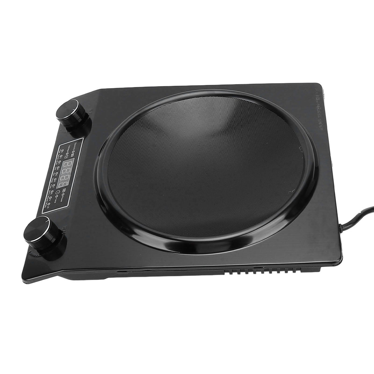 3500W Portable Induction Cooktop Aluminum ABS Countertop Induction Cooker Hot Plate with Smart Touch Panel for Home Kitchen US Plug 110V