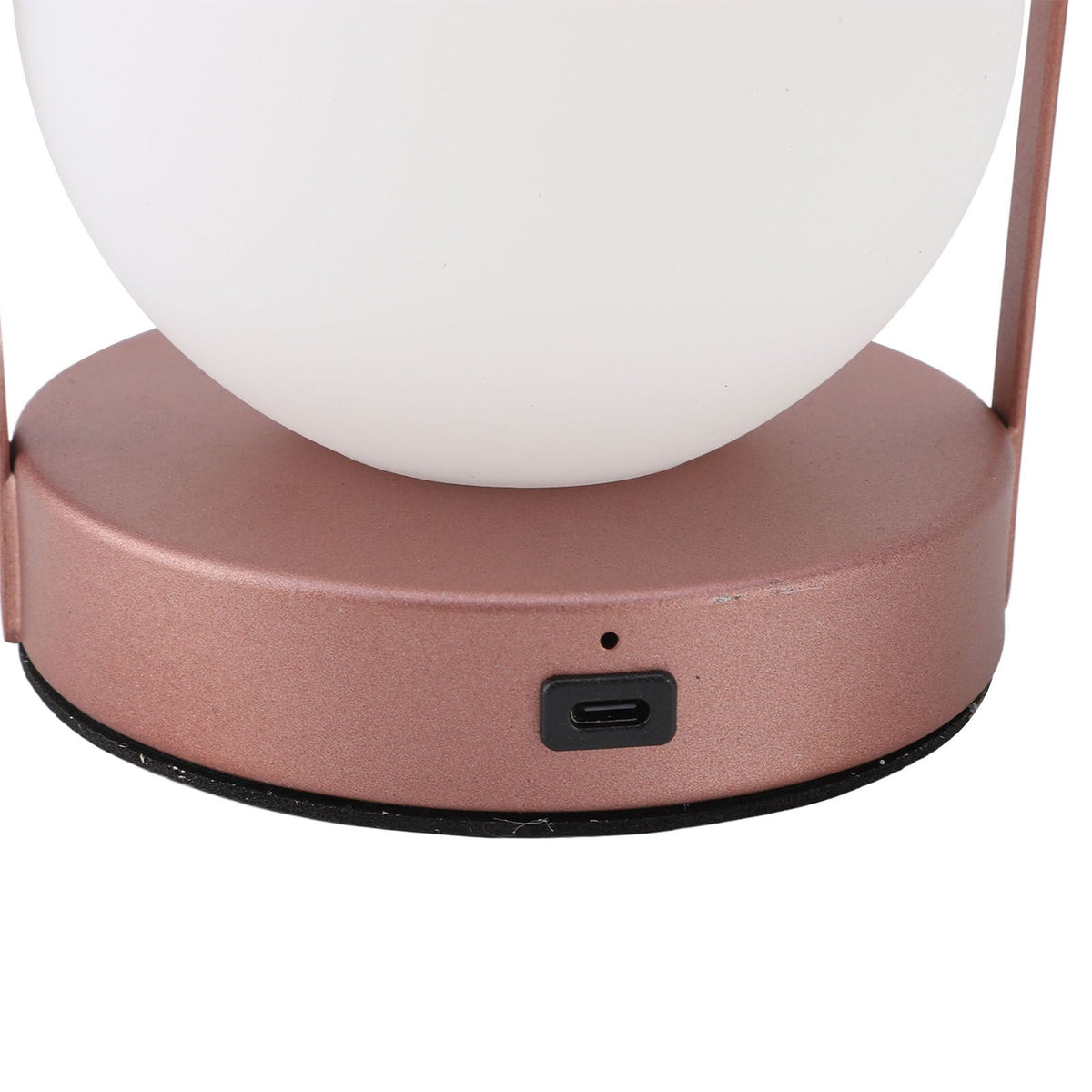 LED Cordless Table Lamp Acrylic Iron 3 Modes Stepless Touch Dimmable USB Rechargeable Portable Lantern Night Light for Bedside Outdoor Camping