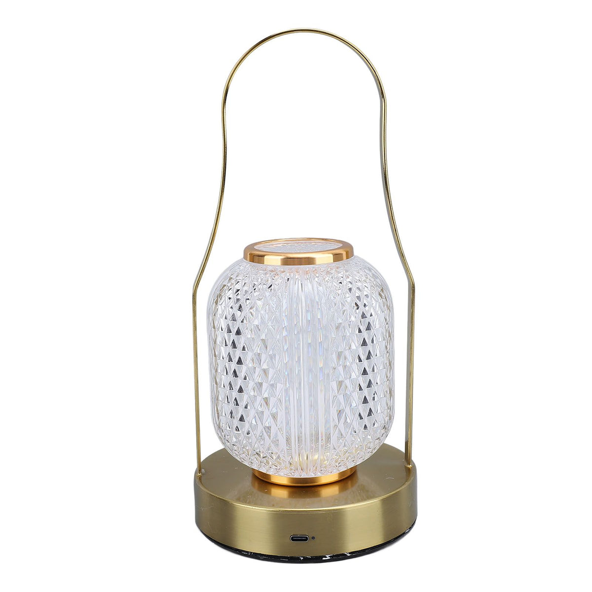 Cordless Rechargeable Lantern LED Table Lamp 3600mAh Battery Operated Stepless Dimming Night Lamp Lantern for Home Bedroom Camping