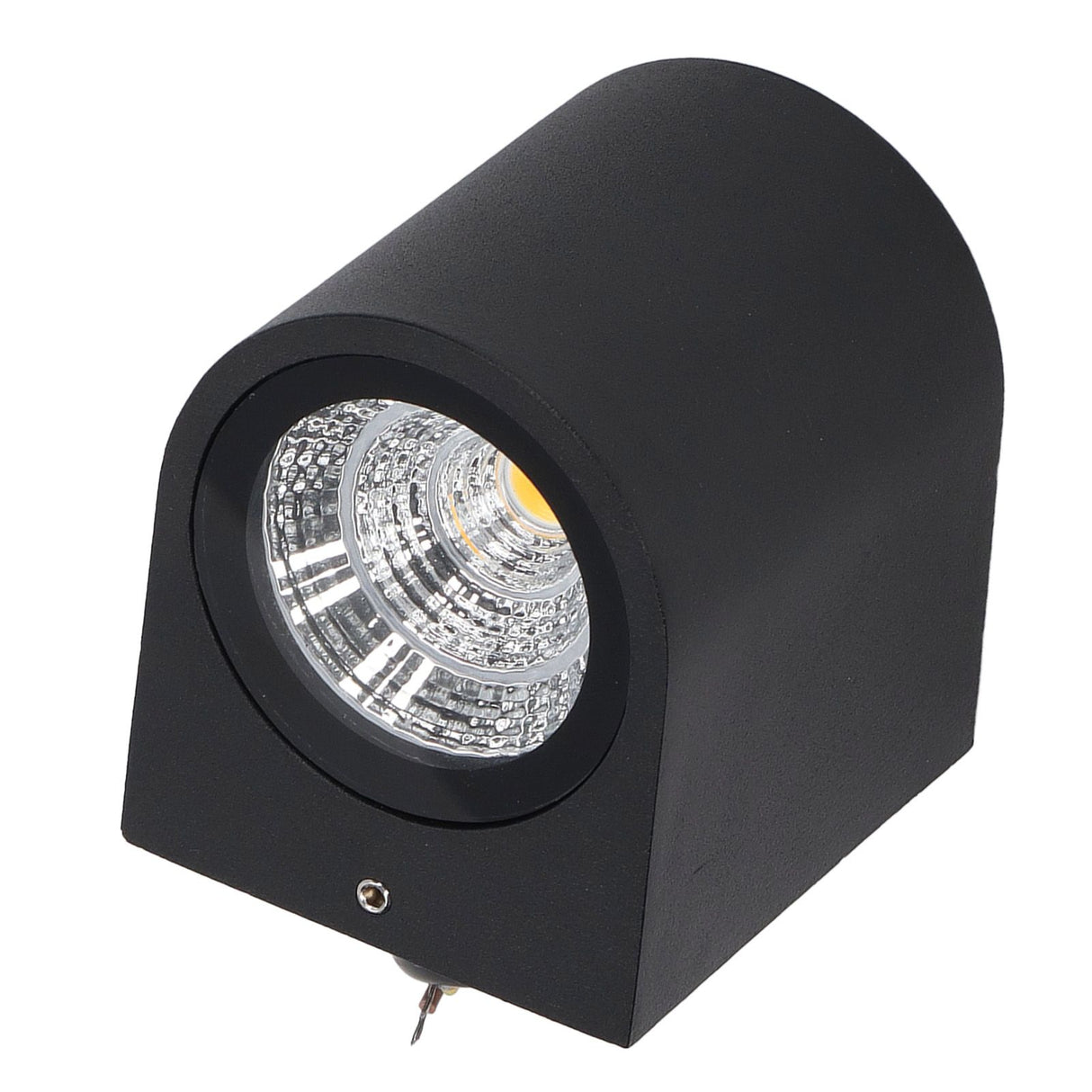 5W LED Wall Light Cylindrical Aluminum Case Lighting Lamp for Corridor Porch Aisle 85‑265V 3000K Warm Light