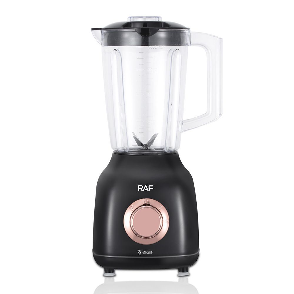 Versatile Electric Blender and Grinder for Home Kitchen, Smoothies, Baby Food, Coffee Beans, and Dry Ingredients with Stainless Steel Blades (Orange)