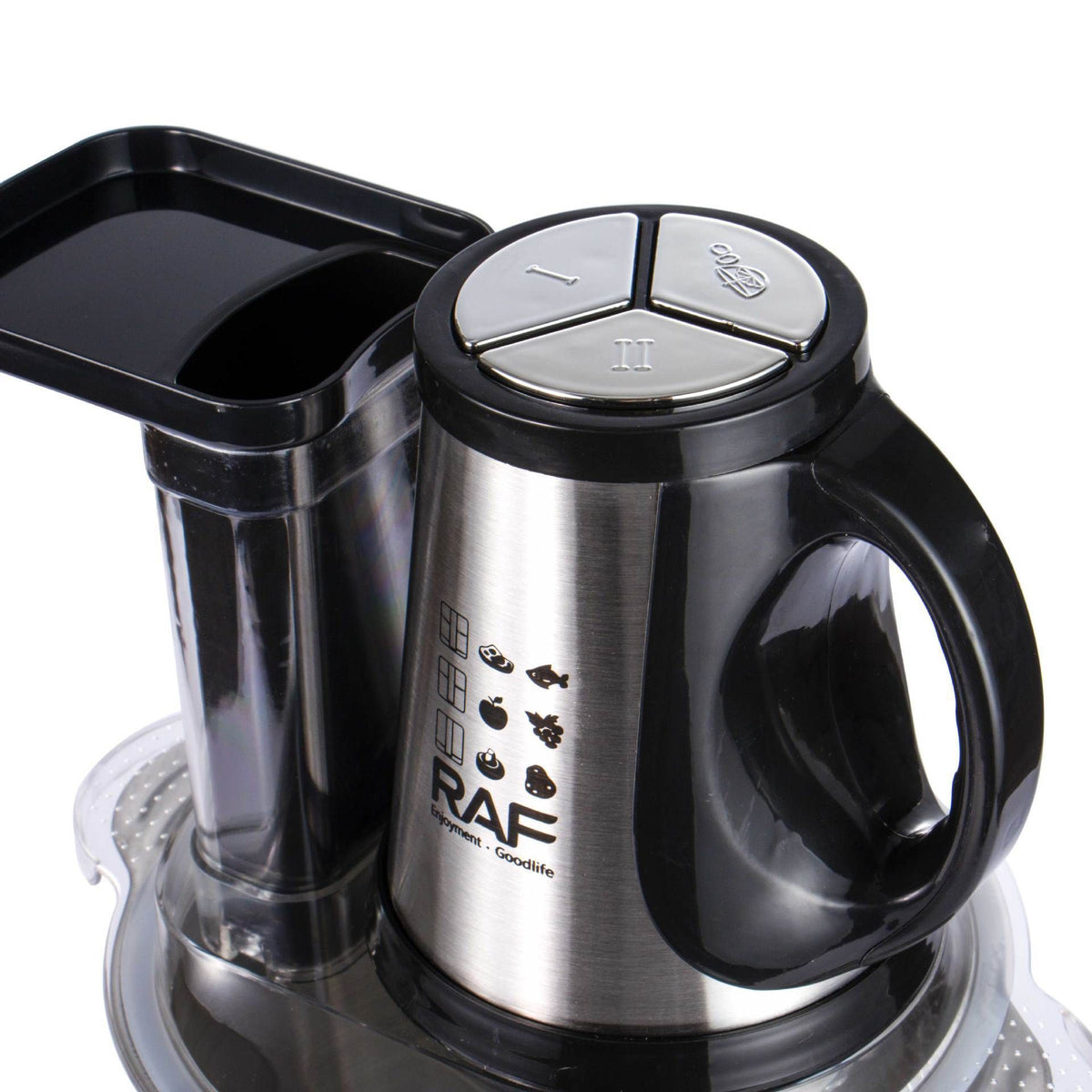 Multifunctional Electric Food Processor and Meat Grinder with 3.0L Stainless Steel Bowl, 300W Powerful Motor for Chopping, Slicing, Shredding, and Mixing Tasks in Everyday Home Cooking (Silver)