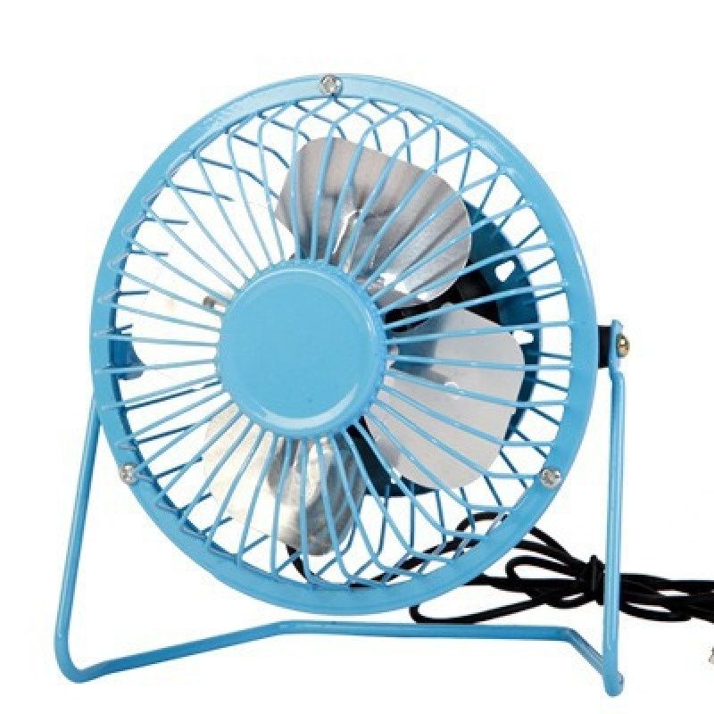 3 pcs Desk Fan Quiet Small USB Fan Portable Table Fan Mini Personal Fan Air Cooling Electric Fan for Home Office , 4 inch