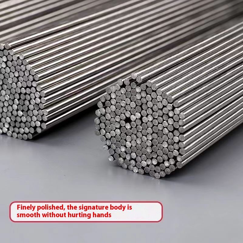 100pcs Silver stainless steel Sign off, high silicon level promotes low fuming that can be easily machined- 2.0 * 35cm