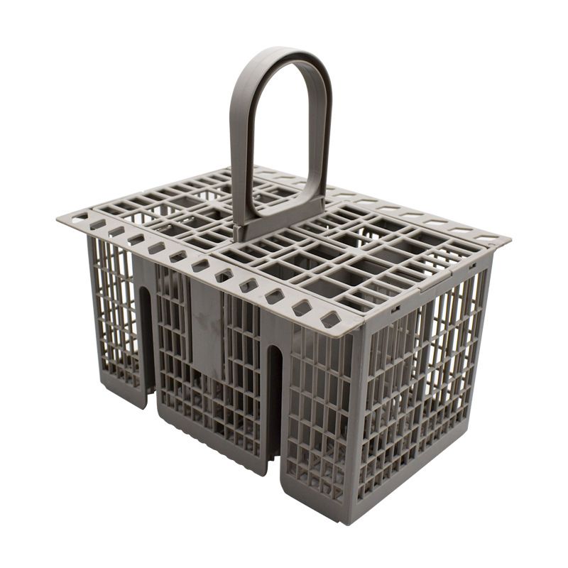 Cutlery Basket Dishwasher, Box for Multipurpose Dishwashers Universal Cutlery Basket Replacement (grey)