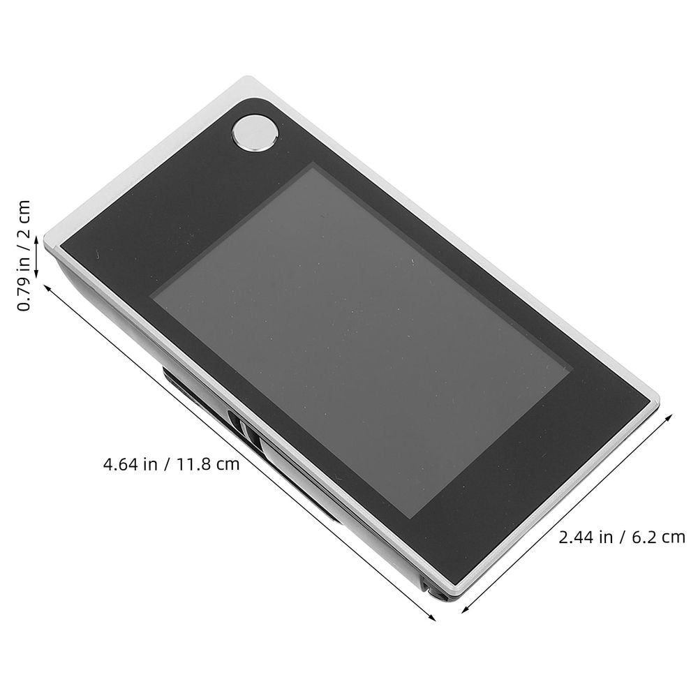 120-Degree Digital Door Viewer with Night Vision and High Resolution for Front Door
