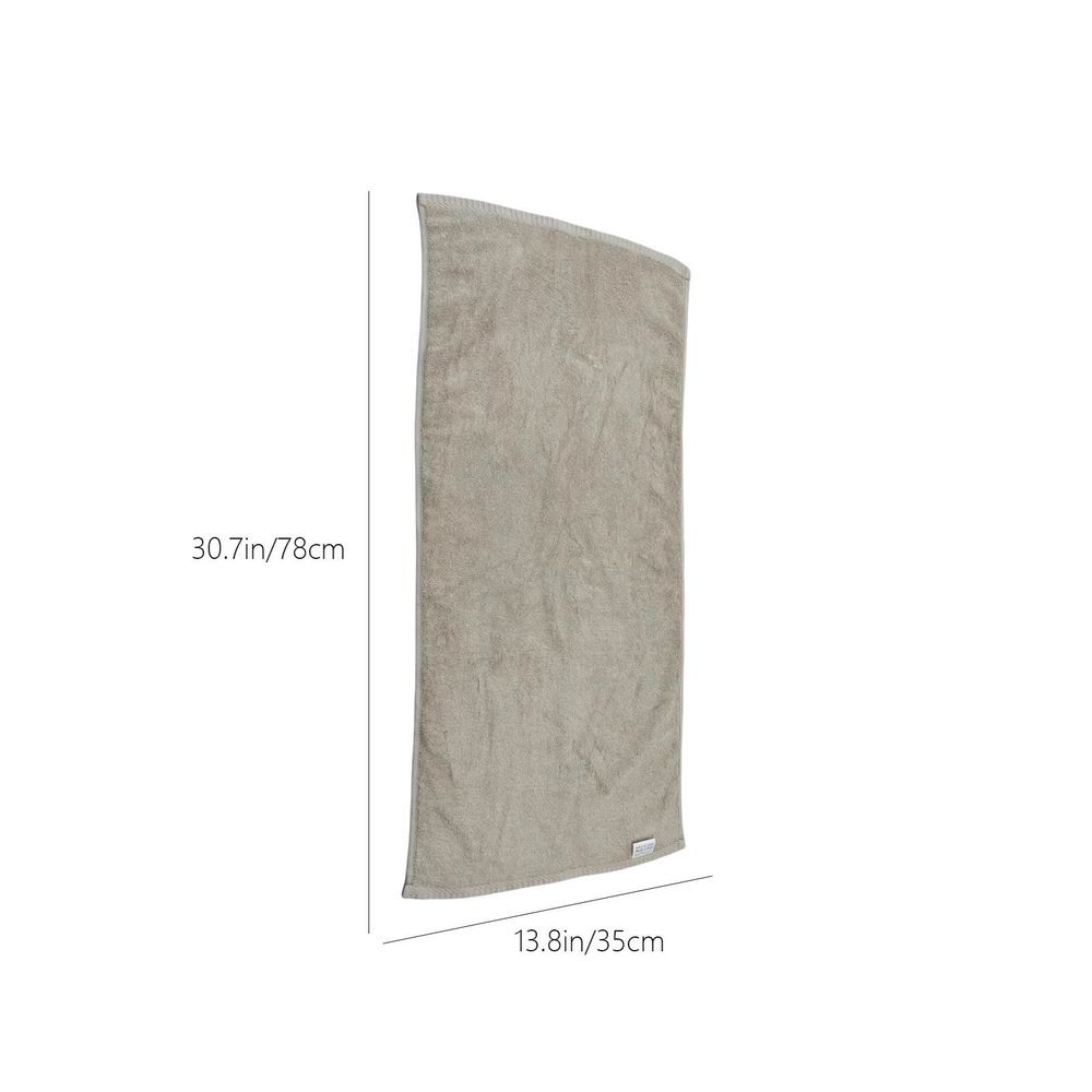 4 Pcs Bathroom Hand Towels, Cotton Towels, Hotel Spa Quality Highly Soft Absorbent Towels, 13.8x30.7 In, Beige