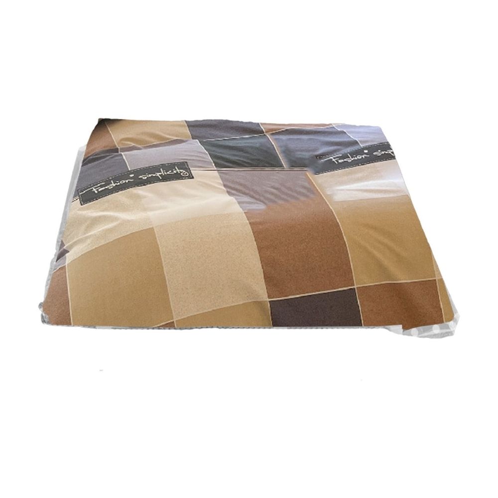 4-Piece Complete Brushed Bedding Set Lightweight Breathable Polyester Bed Linen with Sheet Duvet Cover and 2 Pillowcases All-Season Universal Bedding