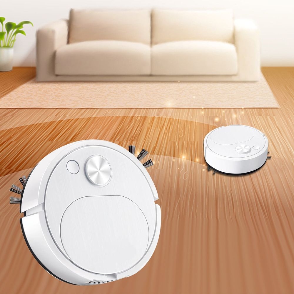 Robot Vacuum And Mop Combo, 3 In 1 Mopping Robotic Vacuum Robot Vacuum Cleaner, Slim, Ideal For Hard Floor, Pet Hair, Carpet