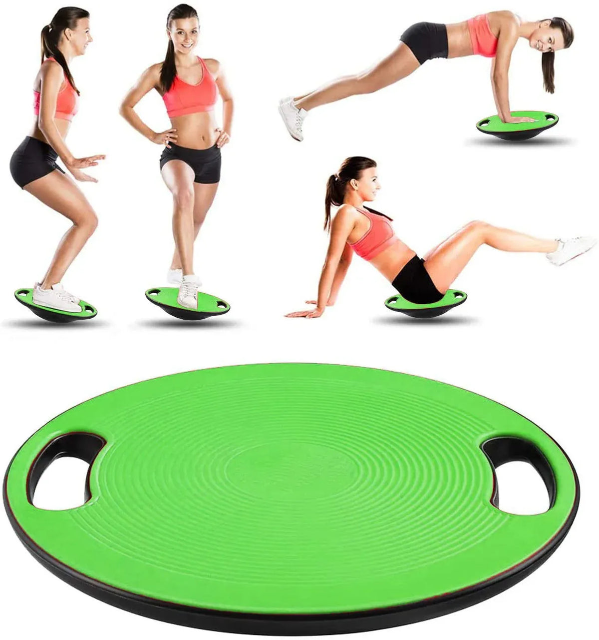 Plastic Portable Wobble Balance Board — Blue