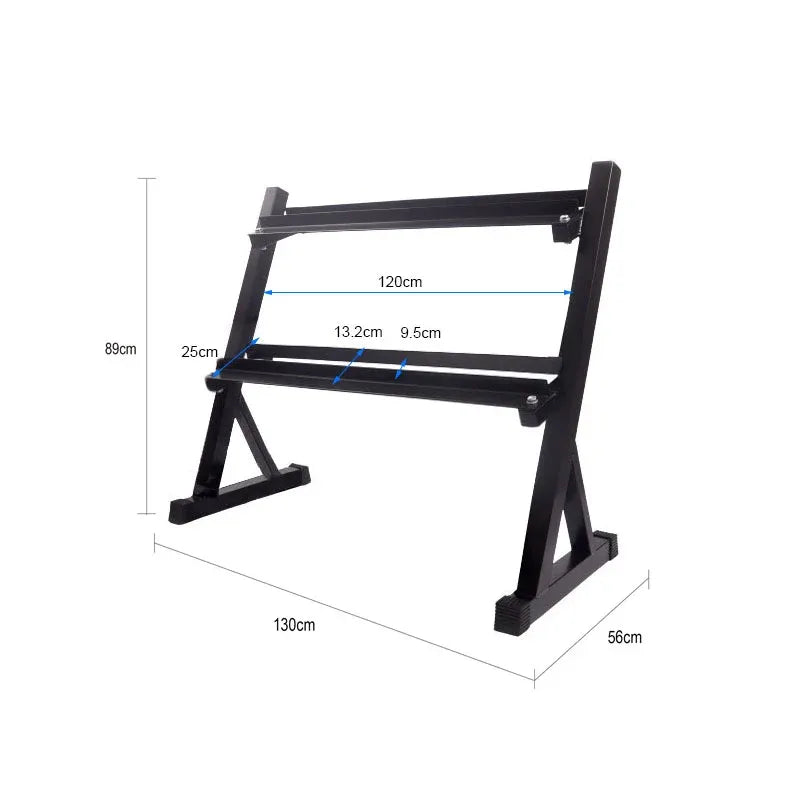 Two Tier Dumbbell Rack
