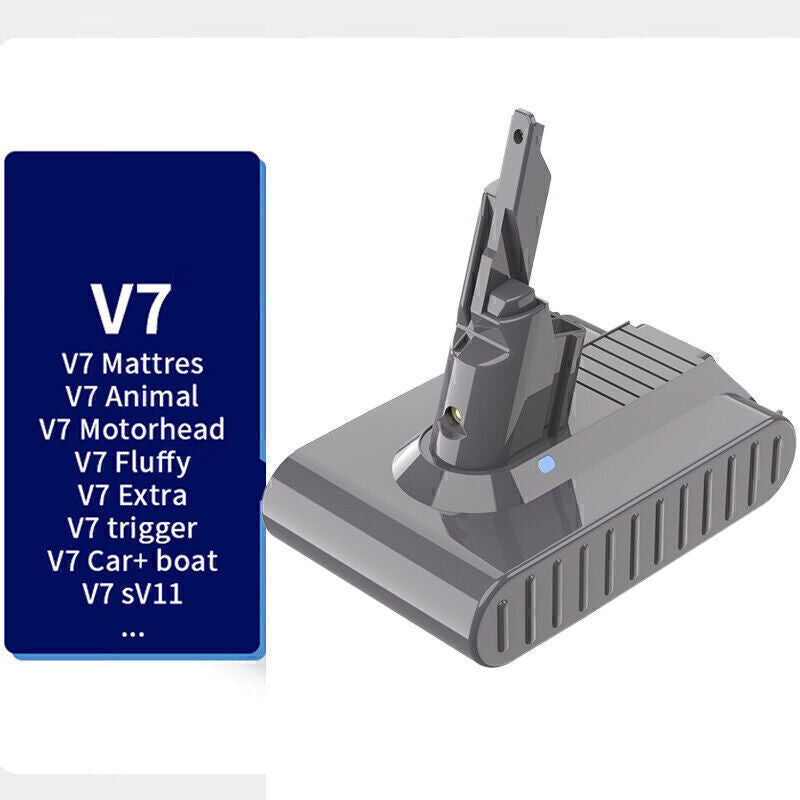 8000mAh Replacement Battery for Dyson V7 SV11 Animal Fluffy Motorhead