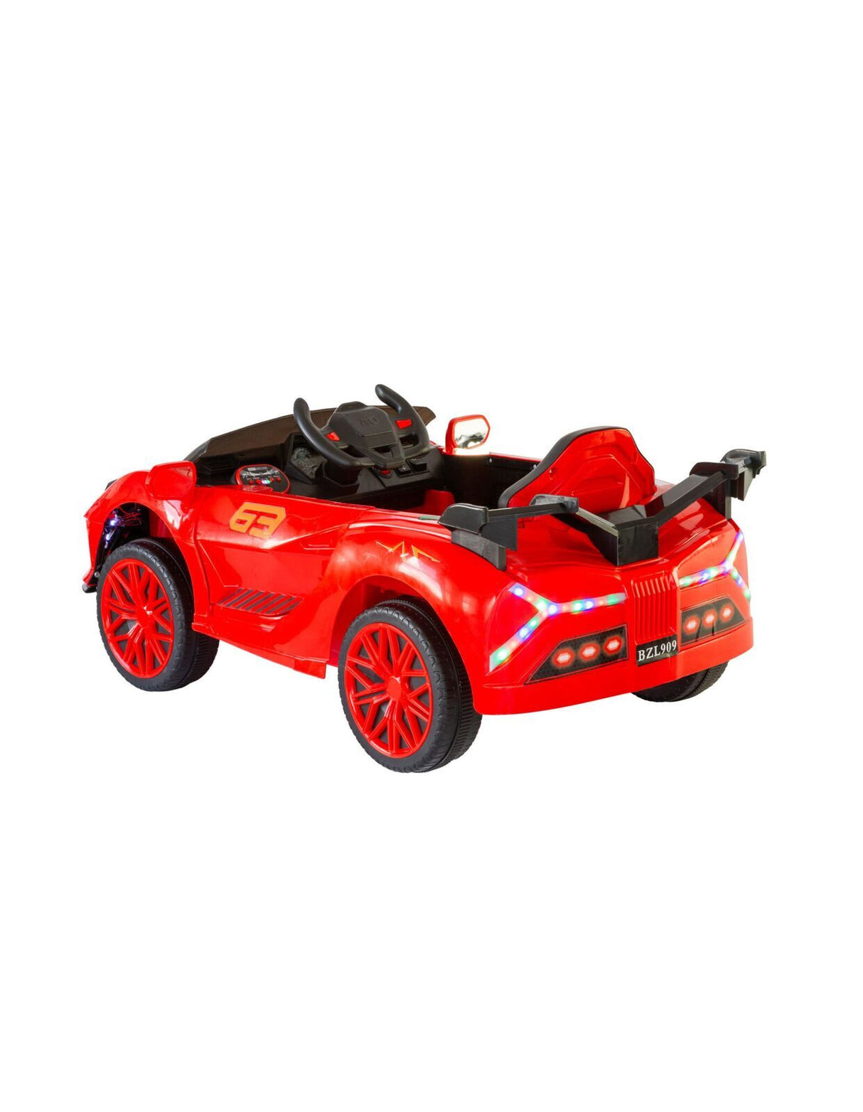 Ferrari Inspired 12V Ride-on Electric Car with Remote Control - Red
