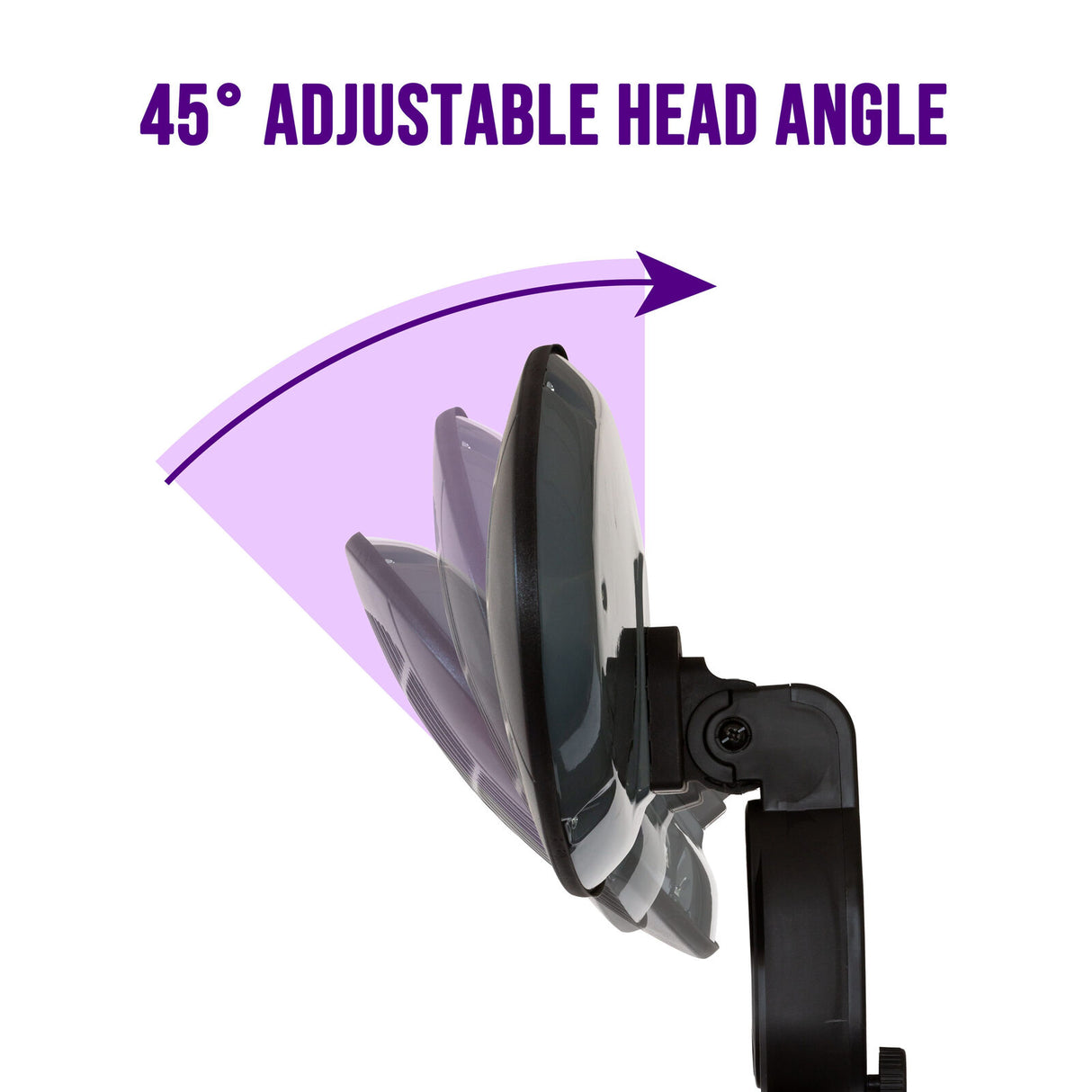 Ember 2000W 2.1m Free Standing Adjustable Portable Outdoor Electric Patio Heater Black