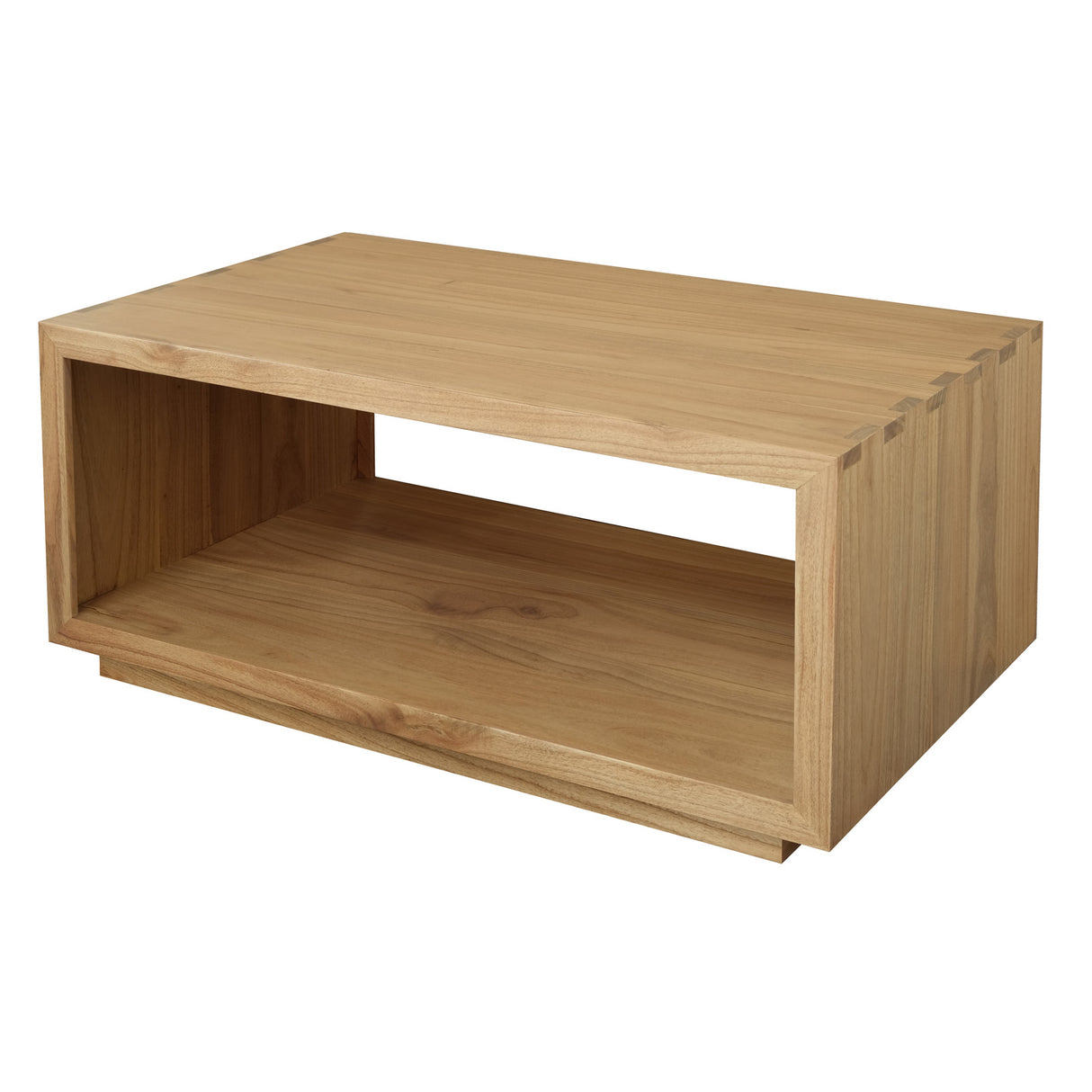 Oscar Solid Mindi Timber Coffee Table (Natural)