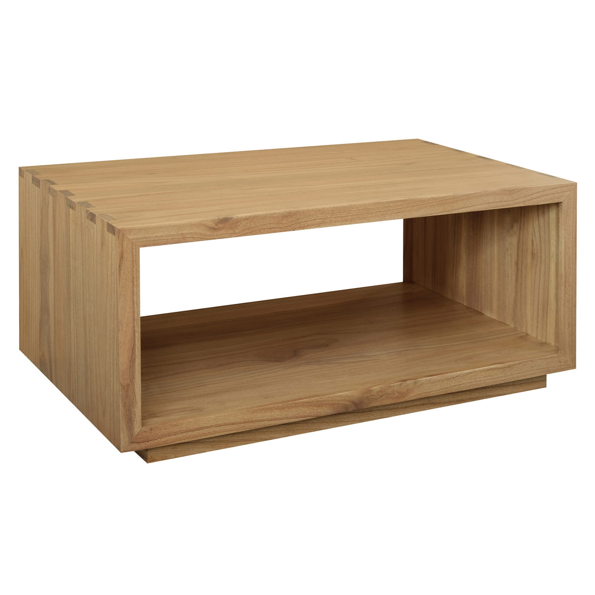 Oscar Solid Mindi Timber Coffee Table (Natural)