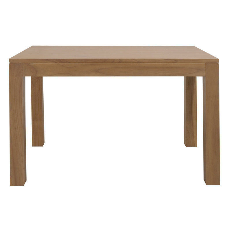 Amsterdam Solid Mindi Timber Dining Table 120 x 70 cm (Natural)