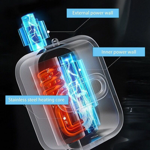 Mini Electric Instant Tankless Hot Water Heater Under Sink Shower Water System