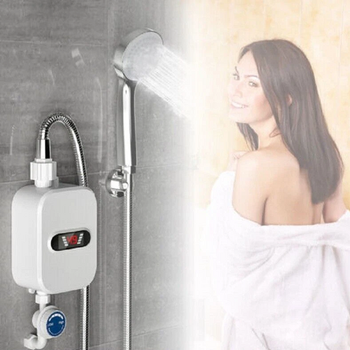 Mini Electric Instant Tankless Hot Water Heater Under Sink Shower Water System
