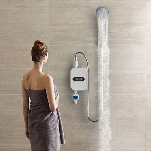 Mini Electric Instant Tankless Hot Water Heater Under Sink Shower Water System