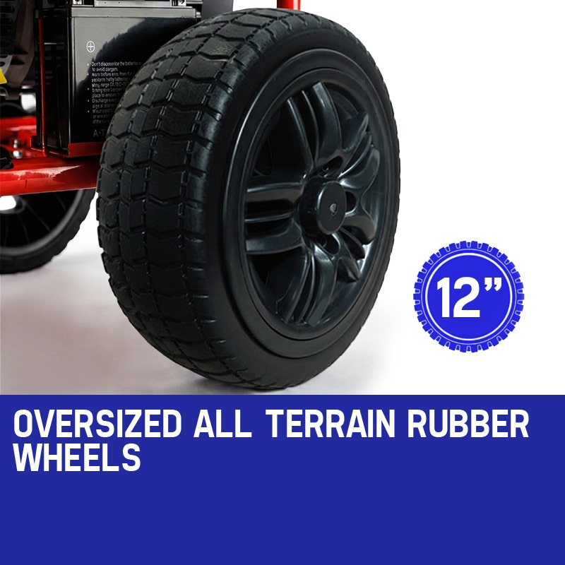 GENPOWER Portable Petrol Generator 8.4kW Max 6kW Rated Single Phase 18HP 420cc 4-Stroke Engine