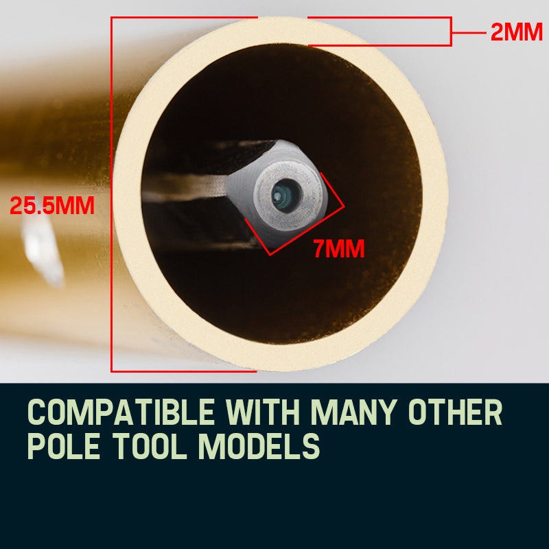 MTM 62CC Long Reach Pole Chainsaw Hedge Trimmer Pruner Chain Saw Cutter Multi Tool