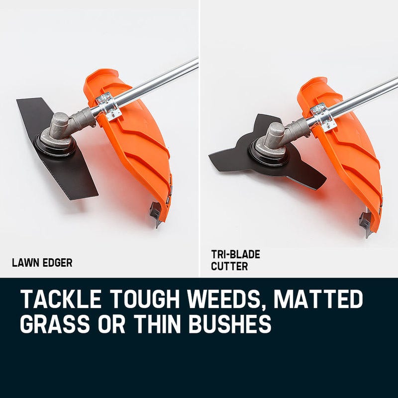 MTM Pole Chainsaw Brush Cutter Whipper Snipper Hedge Trimmer Saw Multi Tool 62CC