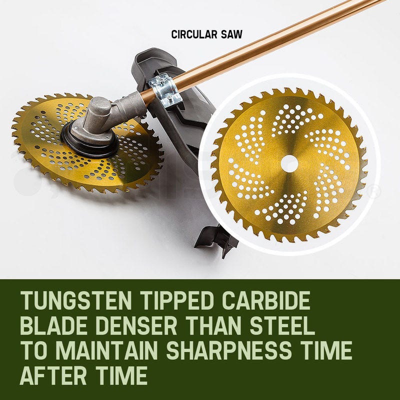 Baumr-AG Pole Chainsaw Brush Cutter Whipper Snipper Hedge Trimmer Multi Tool