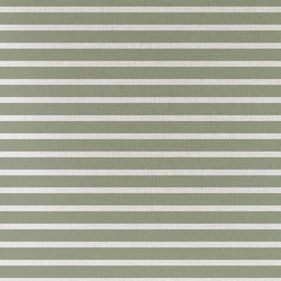 Cushion Cover-With Piping-Hampton Stripe Sage-45cm x 45cm