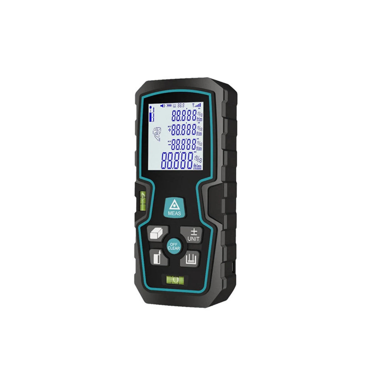 Tooleroo 70m Digital Laser Distance Measurer - LCD Area Volume Meter Tool