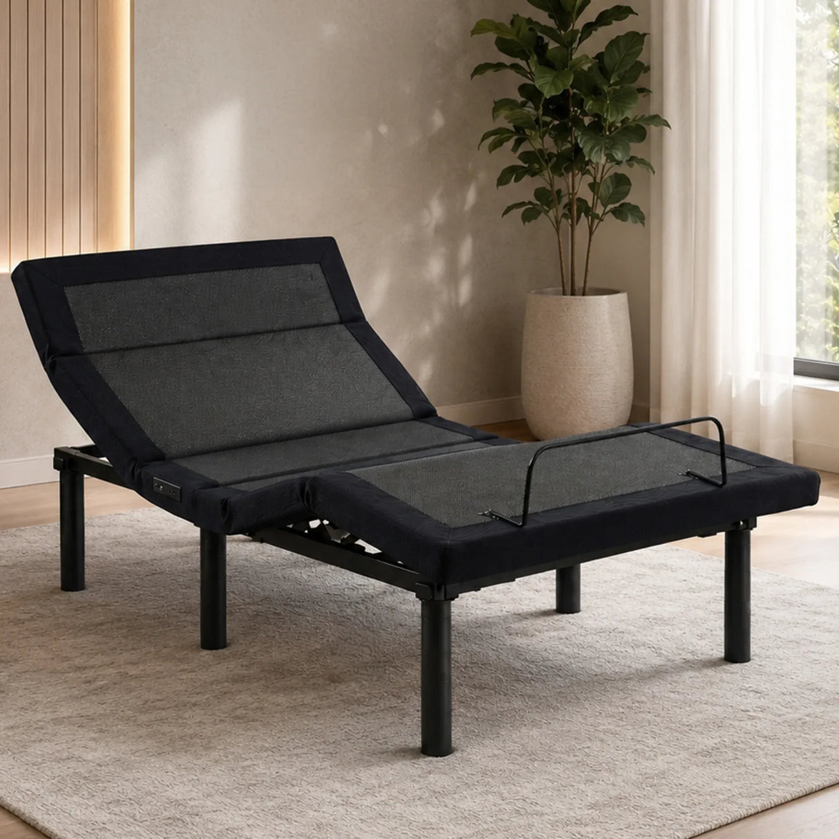 Therapedic Kinetic Advance Adjustable Long Single Bed Base with Head Tilt