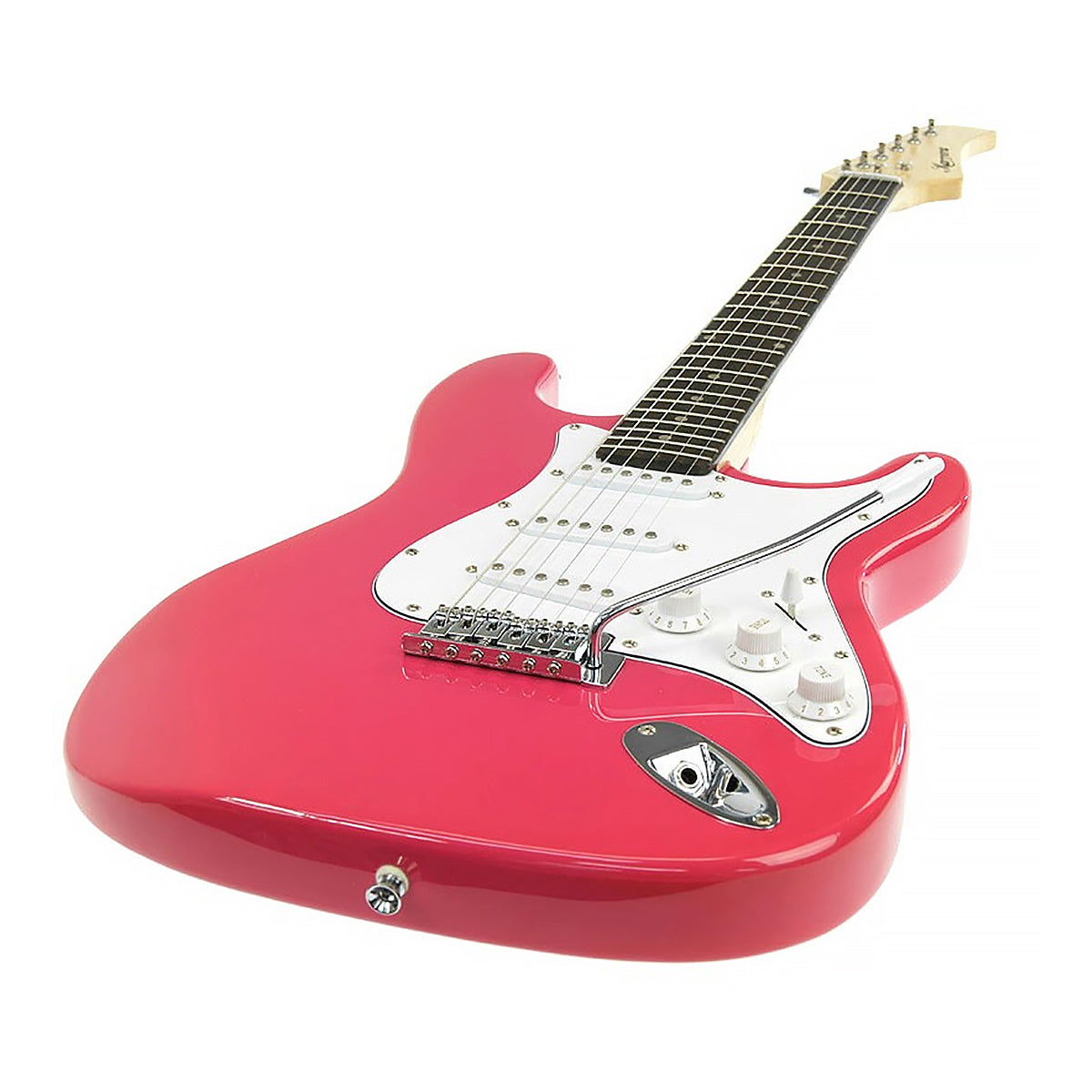 Karrera 39in Electric Guitar - Pink