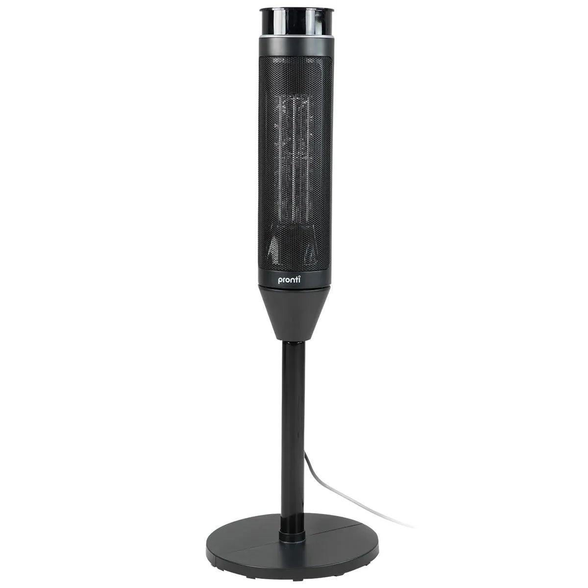 Pronti 2000W Oscillating Ceramic Tower Heater Portable Electric Space Heater with Remote Control & Thermostat - Black