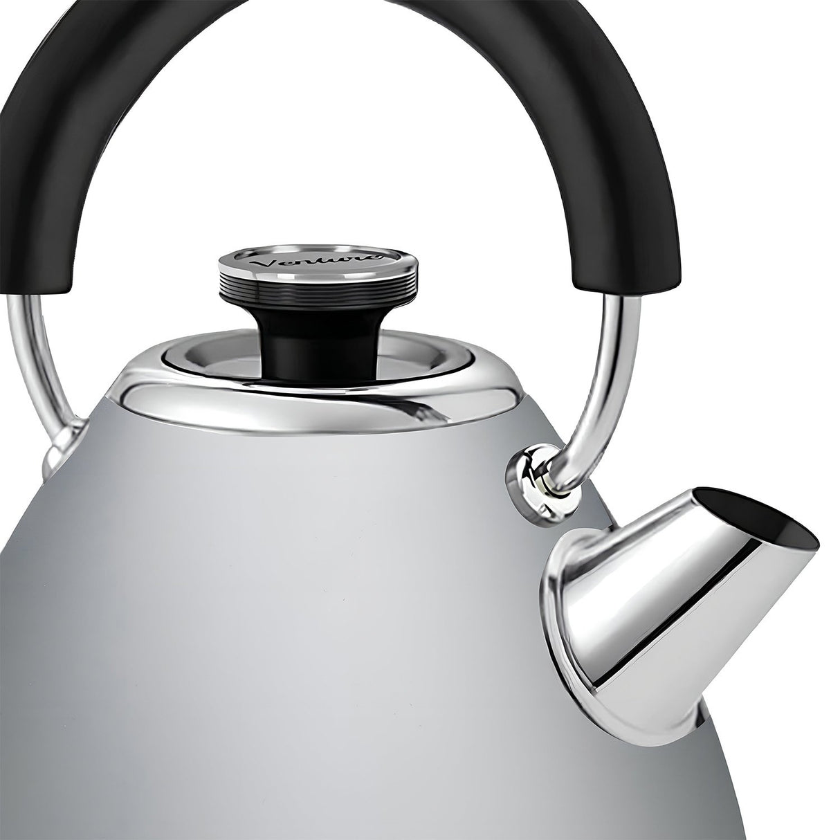 Morphy Richards 1.5L Venture Collection Pyramid Kettle in Steel Grey