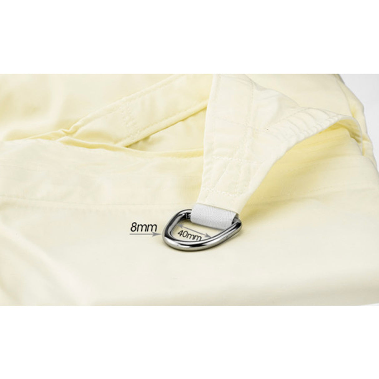 Wallaroo Waterproof Outdoor Shade Sail Canopy Sun Cloth Square 4x4M