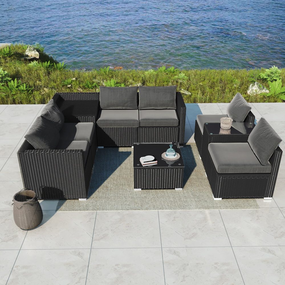 Modular Outdoor Lounge Set-9pcs