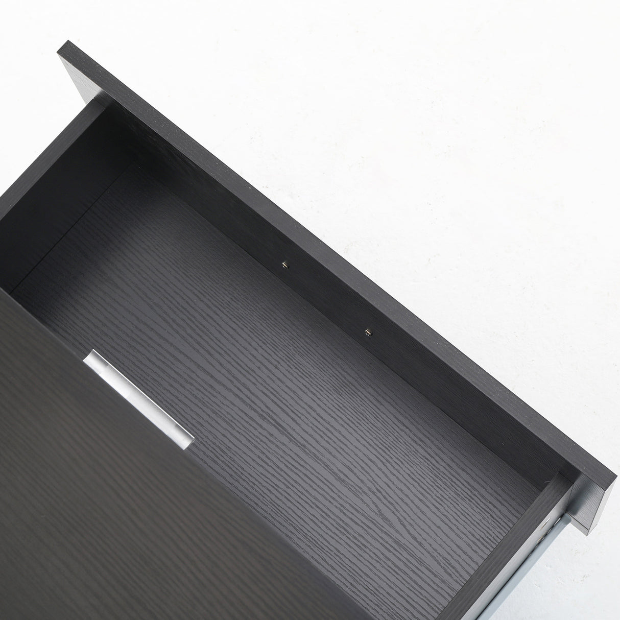 Bedside Table Bedroom 2 Drawer Legs ETTA BLACK