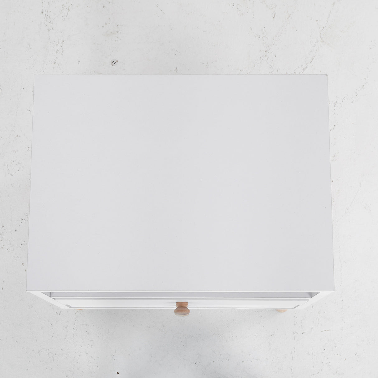 2X Bedside Table Bedroom 2 Drawer ANYA - WHITE