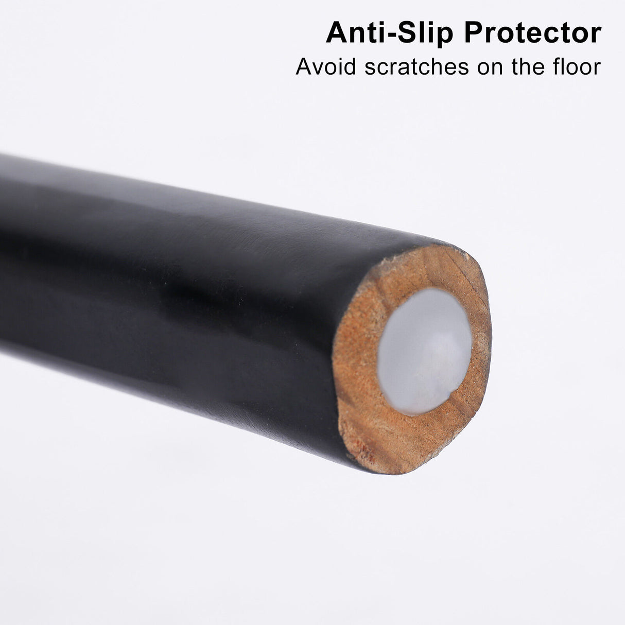 4X Wooden Bar Stool Dining Chair Pine Wood FRIDA 65cm BLACK