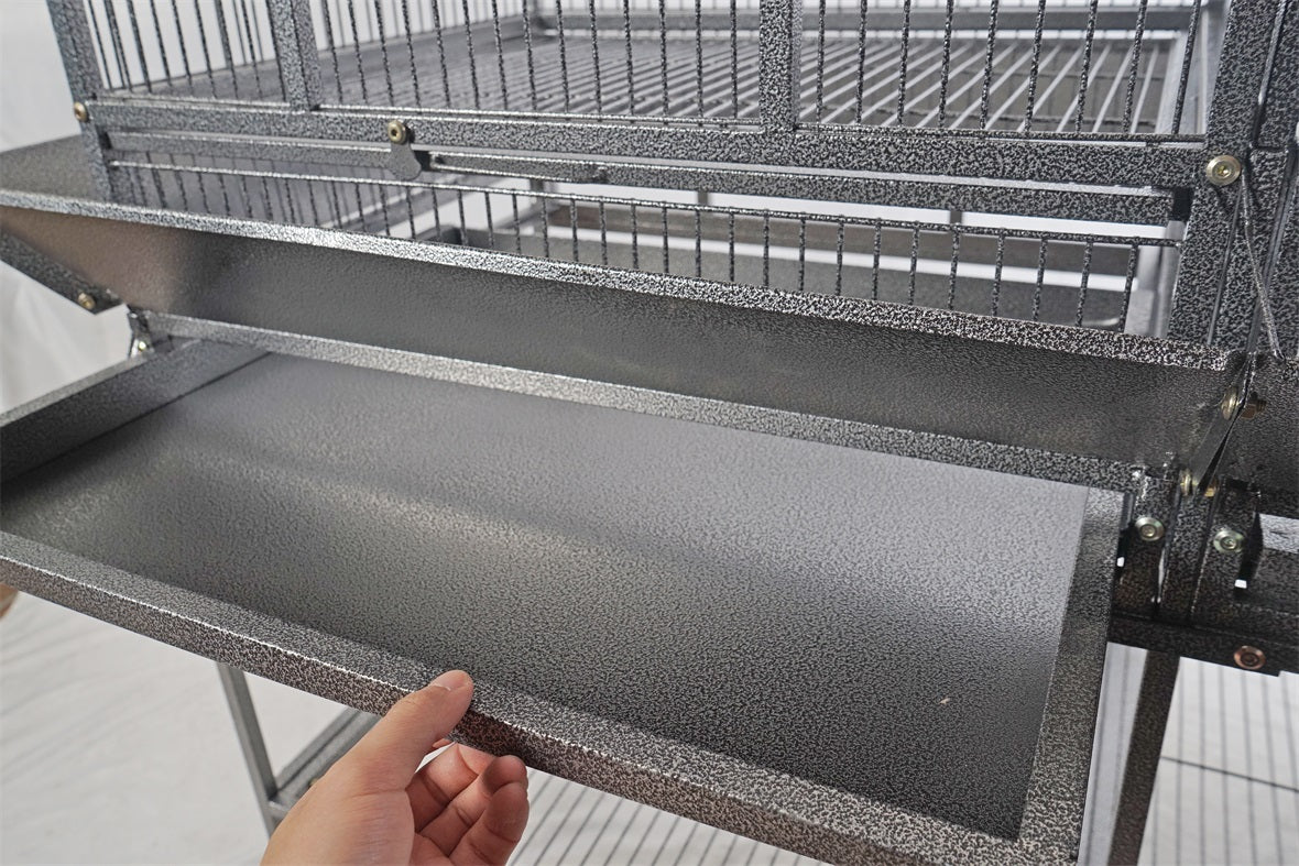 YES4PETS XL 184 cm Bird Cage Pet Parrot Aviary Perch Castor Wheel Removable Divider